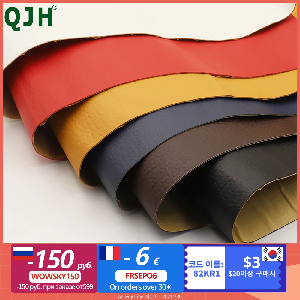 

50cm/1m/2m Length PU Leather Self Adhesive Fix Subsidies Simulation skin back Since the Sticky Rubber Patch Leather Sofa Fabrics