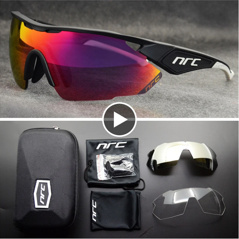 NRC TOP Brand Cycling Glasses Men Bicycle Eyewear UV400 Cycling Sunglasses Gafas Ciclismo TR90 MTB Road Bike Sports Sunglasses
NRC TOP Brand Cycling Glasses Men Bicycle Eyewear UV400 Cycling Sunglasses Gafas Ciclismo TR90 MTB Road Bike Sports Sunglasses