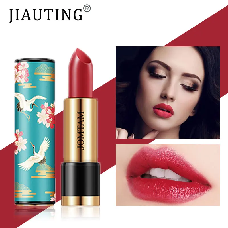 JIAUTING Lipstick Matte Makeup Lipstick Set Make Up Sexy Red Lip Stick Beauty Waterproof Non-stick Cup Moisturizing Maquiagem
JIAUTING Lipstick Matte Makeup Lipstick Set Make Up Sexy Red Lip Stick Beauty Waterproof Non-stick Cup Moisturizing Maquiagem