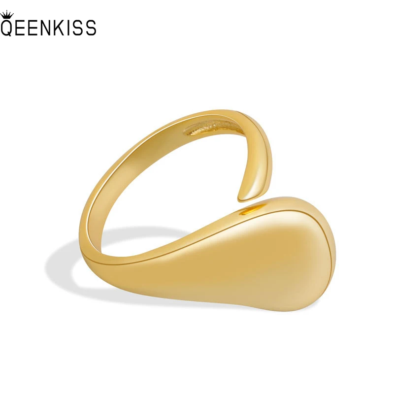 QEENKISS RG6238 Fine Jewelry Wholesale Fashion Woman Girl Birthday Wedding Gift Simple Irregular 18KT Gold White Gold Open Ring
QEENKISS RG6238 Fine Jewelry Wholesale Fashion Woman Girl Birthday Wedding Gift Simple Irregular 18KT Gold White Gold Open Ring