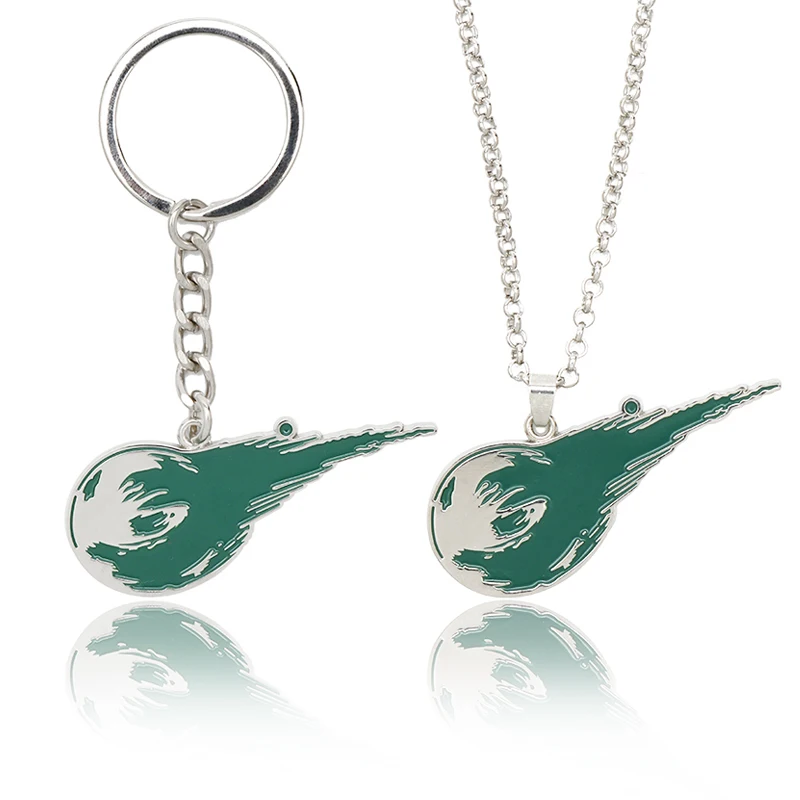 Final Fantasy 7 Meteor Key Chain Necklace Game Trinket Jewelry Fans Gift 
Final Fantasy 7 Meteor Key Chain Necklace Game Trinket Jewelry Fans Gift