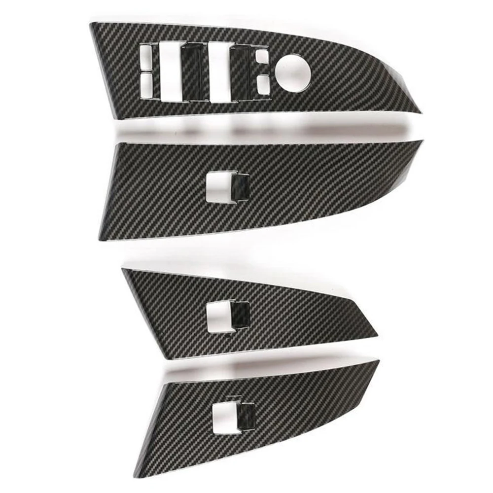 Window lift switch button decoration Button Trim Cover Carbon Fiber ABS For BMW 5 Series E60 E61 2004-2006Car Decor Accessories
Window lift switch button decoration Button Trim Cover Carbon Fiber ABS For BMW 5 Series E60 E61 2004-2006Car Decor Accessories