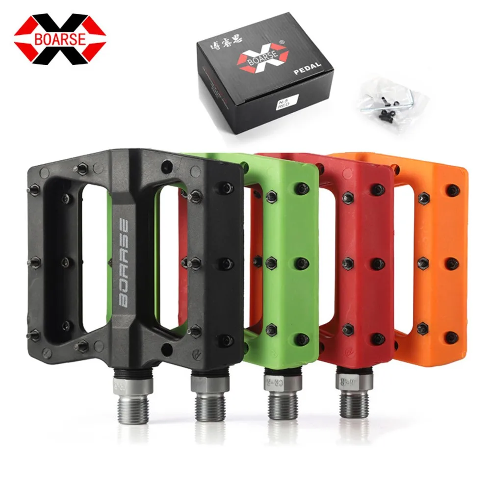 BOARSE Mountain Road Bike Nylon Pedal Super Light Bearing Pedal Efficient Lubrication Non-slip MTB Bicycle Pedals Bike Accessory
BOARSE Mountain Road Bike Nylon Pedal Super Light Bearing Pedal Efficient Lubrication Non-slip MTB Bicycle Pedals Bike Accessory