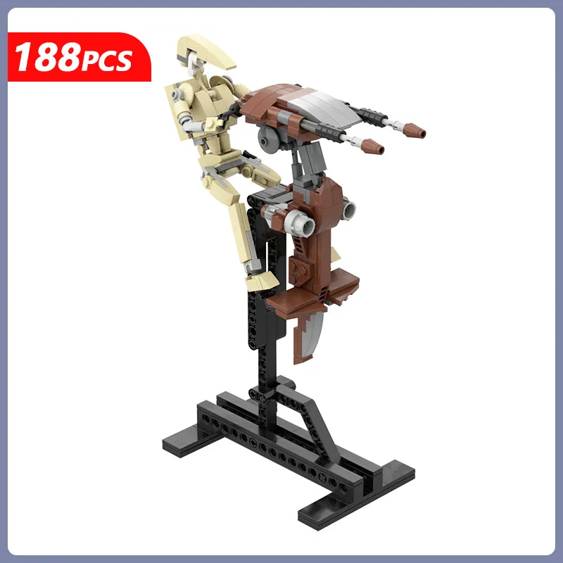 New Cavalry Bricks Soldieral Robot Space Wars DIY Model Building Block Doll Toys For Kids Educational Xmas Boys Gifts 188PCS
New Cavalry Bricks Soldieral Robot Space Wars DIY Model Building Block Doll Toys For Kids Educational Xmas Boys Gifts 188PCS