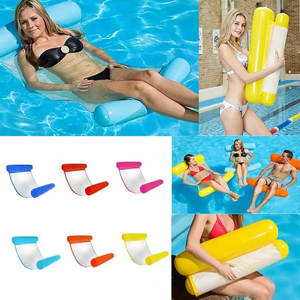 Summer Water Hammock Foldable Inflatable Row Air Mattress Swimming Pool Beach Floating Sleeping Cushion Bed Chair Water Sports
Summer Water Hammock Foldable Inflatable Row Air Mattress Swimming Pool Beach Floating Sleeping Cushion Bed Chair Water Sports