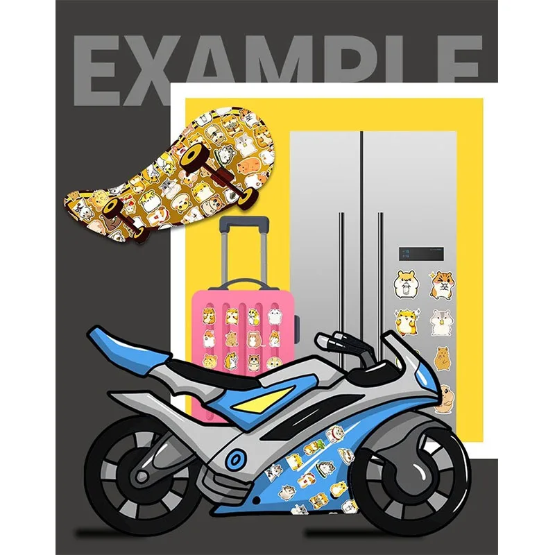 10/50pcs Cartoon Animal Little Hamster Sticker Diy Pack for Scrapbook Stationery Laptop Phone Guitar Suitcase Girl Sticker Decal
10/50pcs Cartoon Animal Little Hamster Sticker Diy Pack for Scrapbook Stationery Laptop Phone Guitar Suitcase Girl Sticker Decal