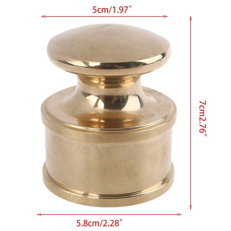 MXLB Town Hand Pressed Leather Craft Pure Copper Steel Carving Tool Repression Overwhelm Press Tool for Punching Carving
MXLB Town Hand Pressed Leather Craft Pure Copper Steel Carving Tool Repression Overwhelm Press Tool for Punching Carving