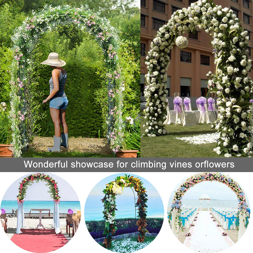Iron Wedding Arch Decorative Garden Backdrop Pergola Stand Flower Frame For Marriage birthday wedding Party Decoration DIY Arch
Iron Wedding Arch Decorative Garden Backdrop Pergola Stand Flower Frame For Marriage birthday wedding Party Decoration DIY Arch