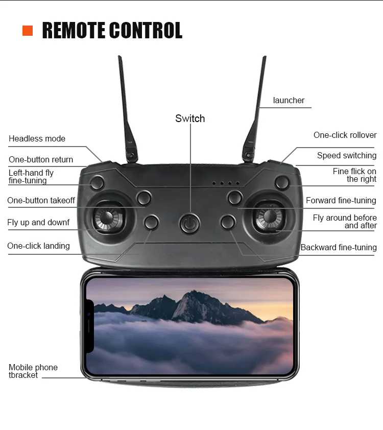RC Drone With HD 1080P Camera Foldabel Quadcopter WIFI FPV RC Real time Video Dron Folding Helicopter UVA Toys Gift
RC Drone With HD 1080P Camera Foldabel Quadcopter WIFI FPV RC Real time Video Dron Folding Helicopter UVA Toys Gift