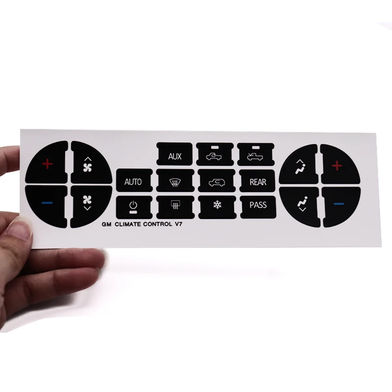 Car panel repair stickers air conditioning AC button general tool repair stickers suitable for Chevrolet Buick SUV car styling
Car panel repair stickers air conditioning AC button general tool repair stickers suitable for Chevrolet Buick SUV car styling