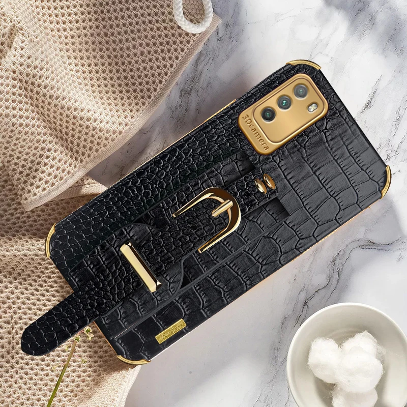 Luxury Crocodile Pattern Leather Case For Xiaomi POCO M3 X3 Cover Plating Shockproof Stand With Strap Funda Capa
Luxury Crocodile Pattern Leather Case For Xiaomi POCO M3 X3 Cover Plating Shockproof Stand With Strap Funda Capa