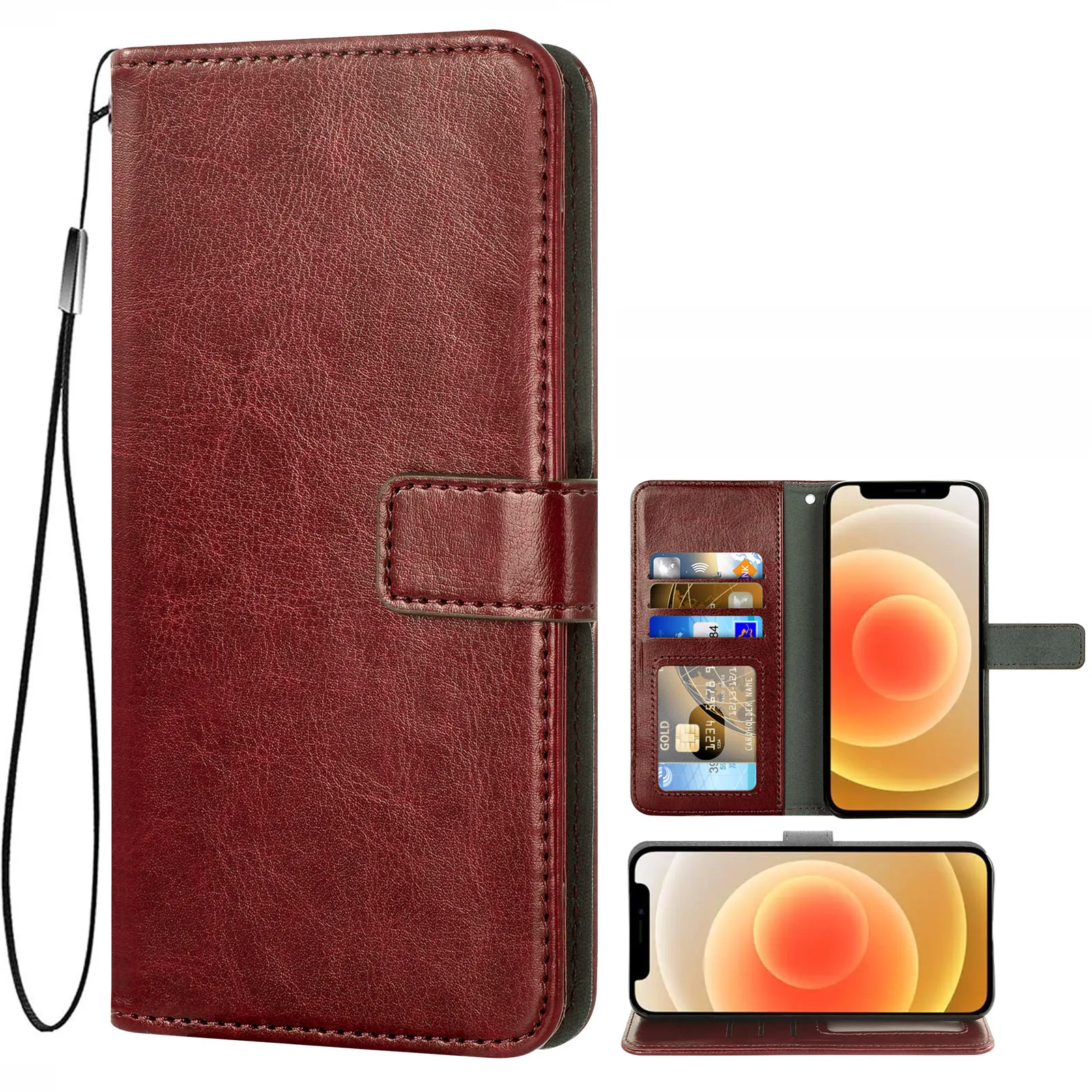 

Flip Cover Leather Wallet Phone Case For Doogee S88 N30 S59 S35 X95 S86 WP15 S97 X96 S96 N40 Pro Plus With Credit Card Holder