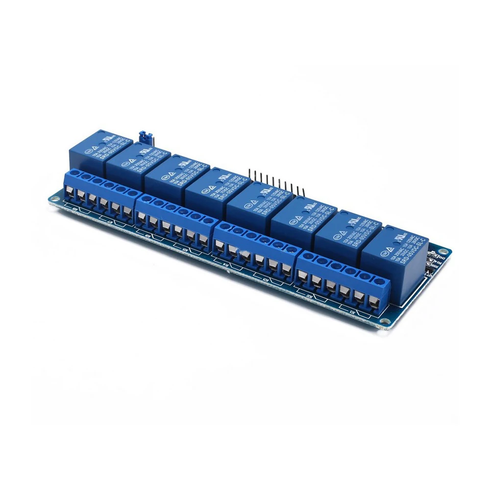 5V 12V 24V 8 channel relay module with optocoupler Relay Output way for arduino In stock | Безопасность и защита