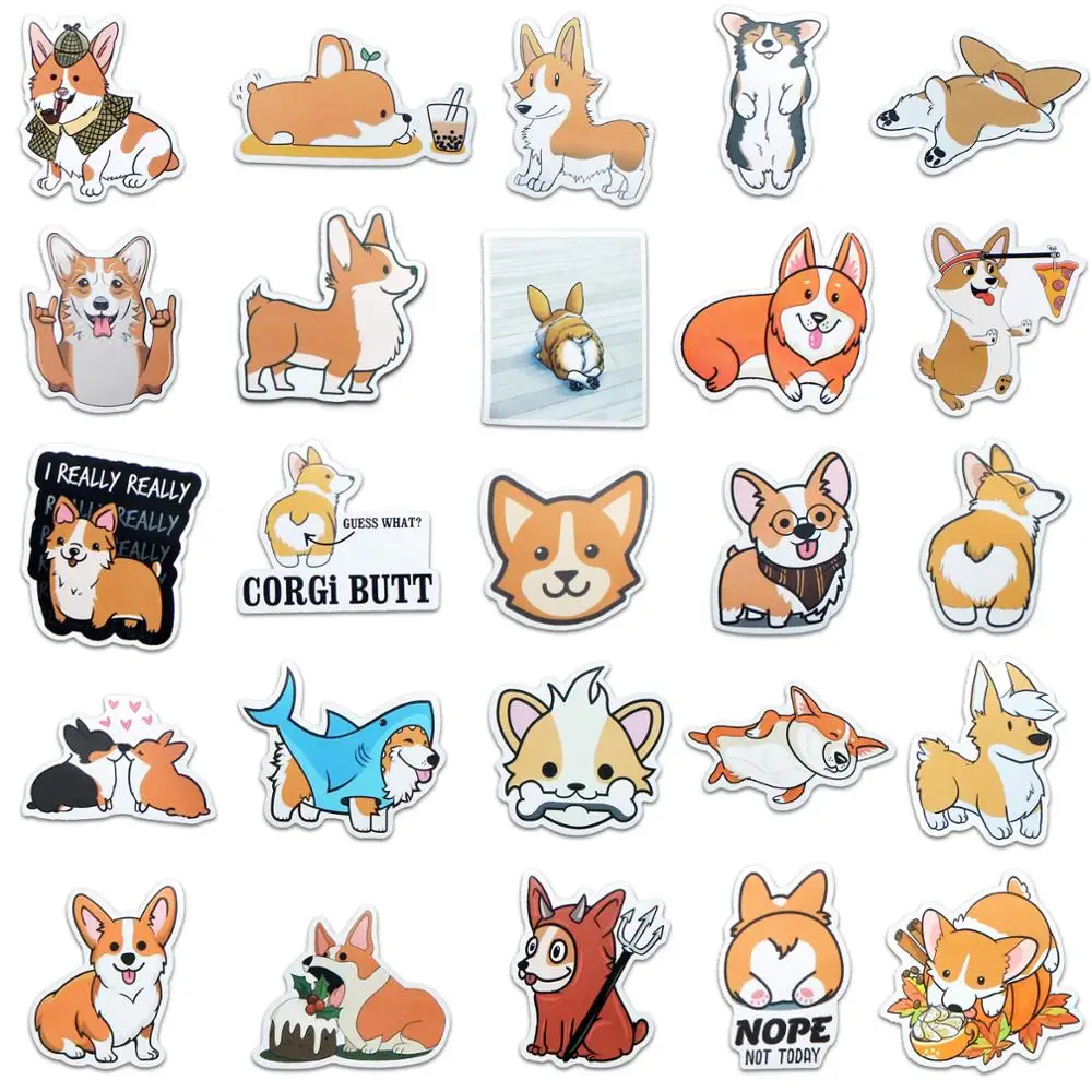 50 PCS Anime Stickers Cute Cartoon Animal Pet Dog for Journal Laptop Skateboard Water Bottle Helmet Fridge Guitar Sticker Decals
50 PCS Anime Stickers Cute Cartoon Animal Pet Dog for Journal Laptop Skateboard Water Bottle Helmet Fridge Guitar Sticker Decals