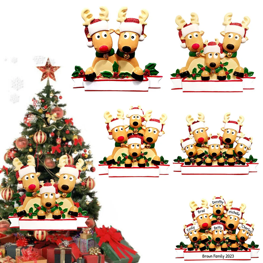 2021 Elk Christmas Tree Ornaments Family Ornament Family Xmas Lockdown Decor Unique Gift Brand New Christmas Decoration
2021 Elk Christmas Tree Ornaments Family Ornament Family Xmas Lockdown Decor Unique Gift Brand New Christmas Decoration