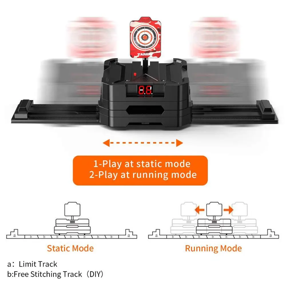 Toys Mobile Target Electronic Scoring Target Electric Running Automatic Return Target For Cross-border for Children Toddlers Kid
Toys Mobile Target Electronic Scoring Target Electric Running Automatic Return Target For Cross-border for Children Toddlers Kid