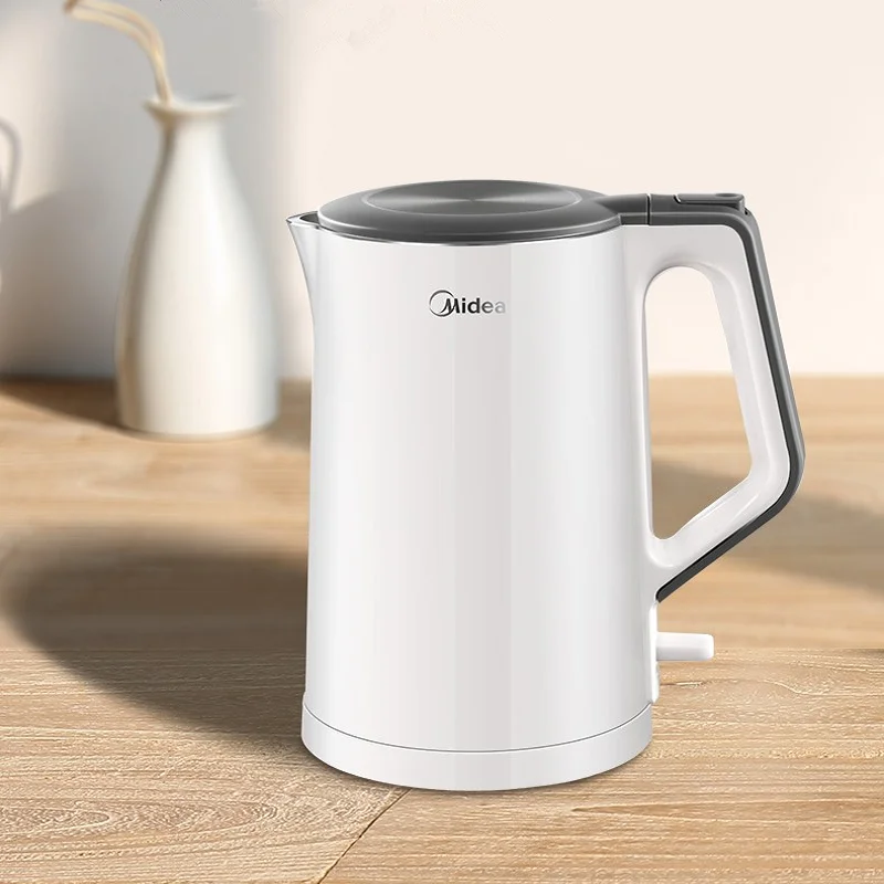 Midea 220V Electric Kettle 304 Stainless Steel Seamless Inner Liner Double-layer Anti Scalding Portable Health Pot
Midea 220V Electric Kettle 304 Stainless Steel Seamless Inner Liner Double-layer Anti Scalding Portable Health Pot