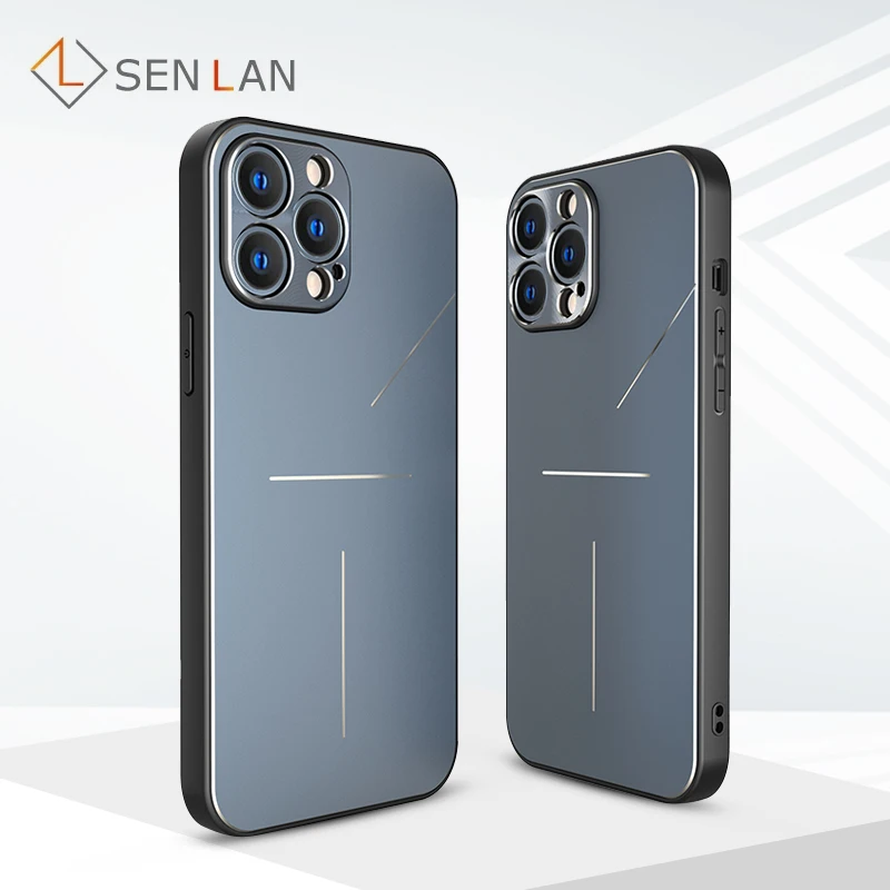 Metal Back Shockproof Smartphone Case For iPhone 13 12 mini 11 Pro Max Lens Protection Case on iPhone 11Pro Silicone Edge Cover
Metal Back Shockproof Smartphone Case For iPhone 13 12 mini 11 Pro Max Lens Protection Case on iPhone 11Pro Silicone Edge Cover