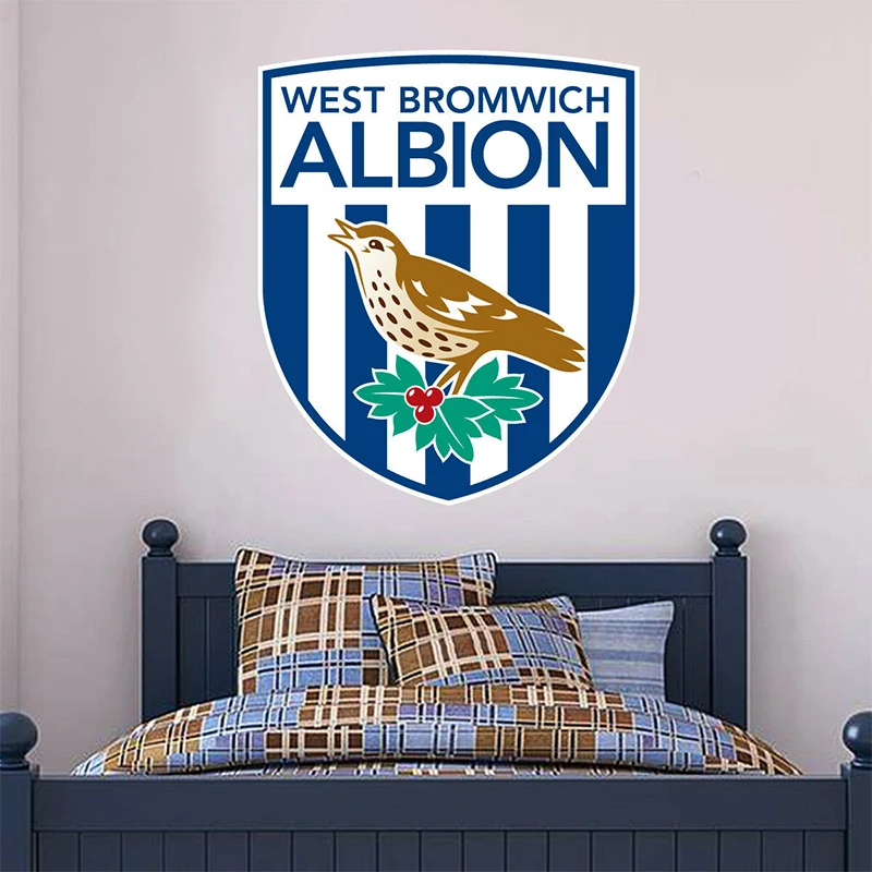 Official West Bromwich Albion Crest Wall Sticker Bumper Sticker Decal for Car Windshield Bumper Motorcycle Helmet Decal Vinyl
Official West Bromwich Albion Crest Wall Sticker Bumper Sticker Decal for Car Windshield Bumper Motorcycle Helmet Decal Vinyl