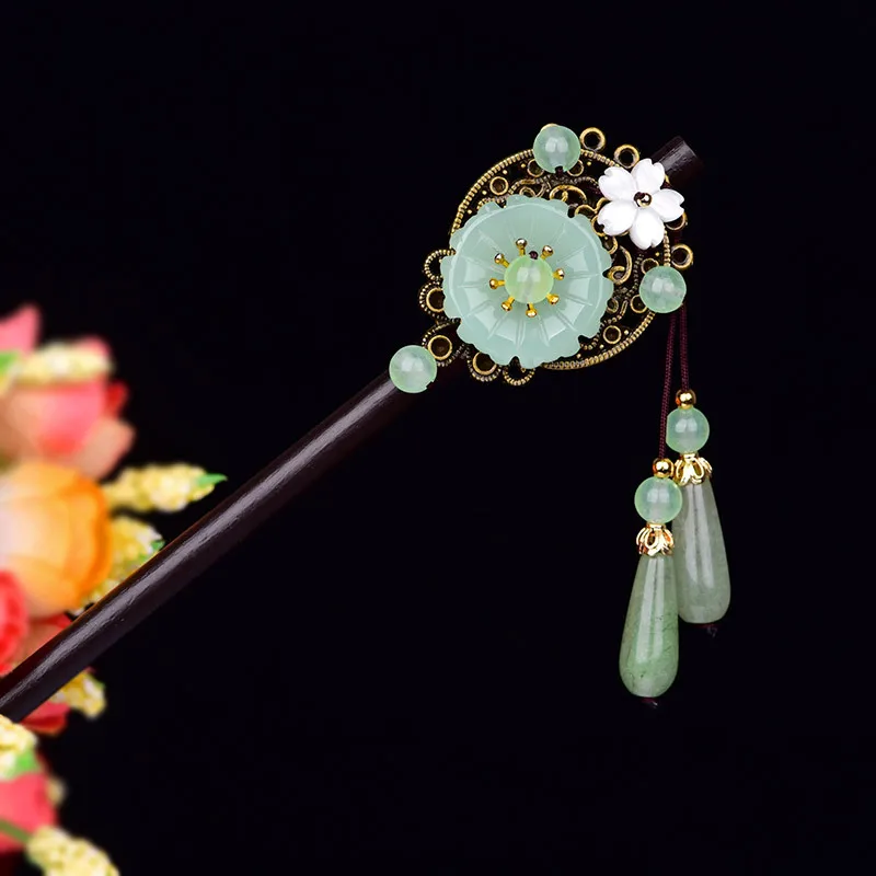 Ethnic Style Ancient Costume Dish Hairpin Hairpin Headdress Han Costume Accessories Ancient Hairpin Female Hanfu Decoration
Ethnic Style Ancient Costume Dish Hairpin Hairpin Headdress Han Costume Accessories Ancient Hairpin Female Hanfu Decoration
