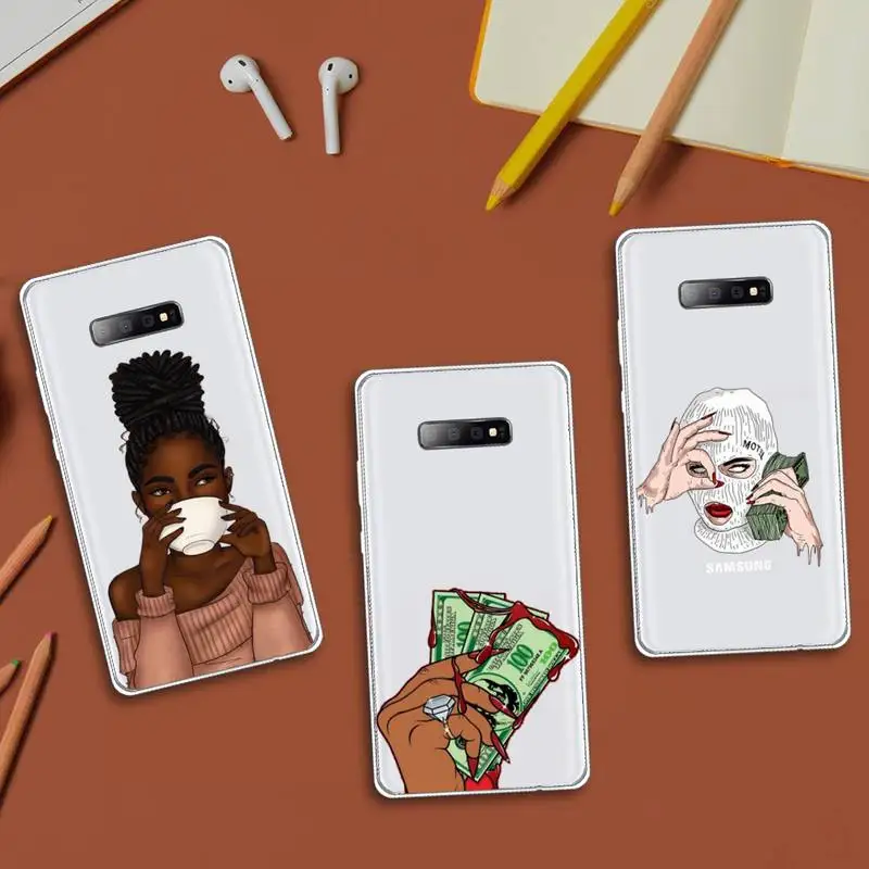 Afro Girls Black Women Phone Case Transparent For Samsung Galaxy S Note 8 9 11 20 10 Pro E LITE P Plus A81
Afro Girls Black Women Phone Case Transparent For Samsung Galaxy S Note 8 9 11 20 10 Pro E LITE P Plus A81