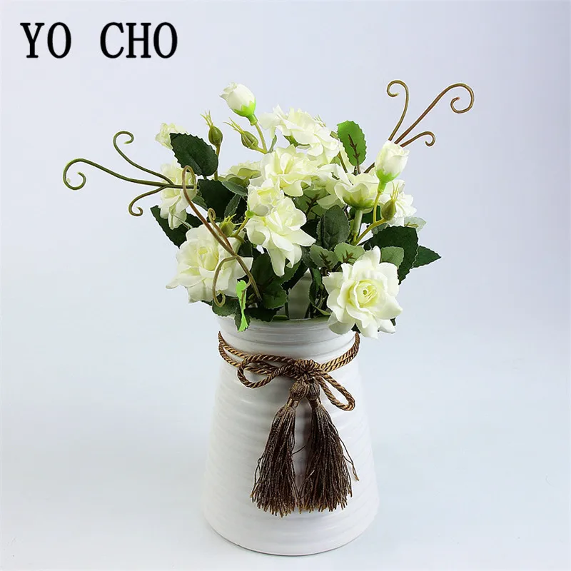 Искусственный цветок YO CHO, 15 головок, искусственный букет цветов, аксессуары для свадьбы, украшение для дома «сделай сам», искусственный цве...
Искусственный цветок YO CHO, 15 головок, искусственный букет цветов, аксессуары для свадьбы, украшение для дома «сделай сам», искусственный цве...