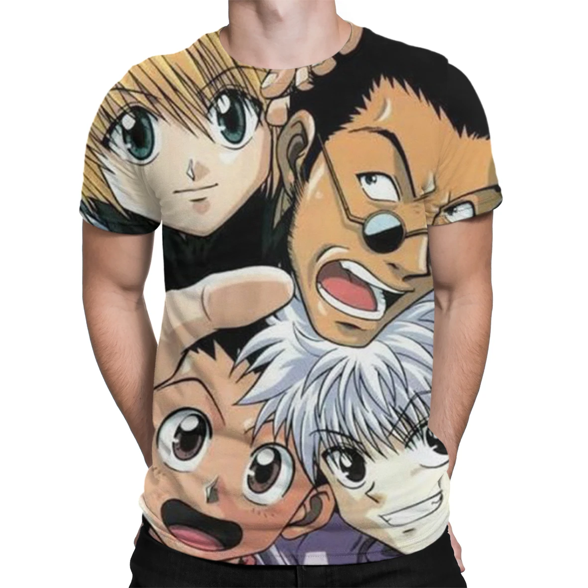 2021 Cartoon HUNTERxHUNTER 3D Print Casual Boys O-Neck Hip Hop Short Sleeve Plus-Size Tshirt Men's T-Shirt Oversized T Shirt
2021 Cartoon HUNTERxHUNTER 3D Print Casual Boys O-Neck Hip Hop Short Sleeve Plus-Size Tshirt Men's T-Shirt Oversized T Shirt