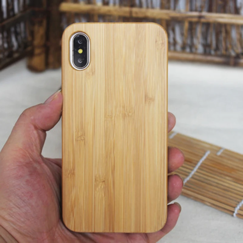 Деревянный чехол для телефона iphone 11 12 pro max плоский из ТПУ и бамбукового дерева Apple