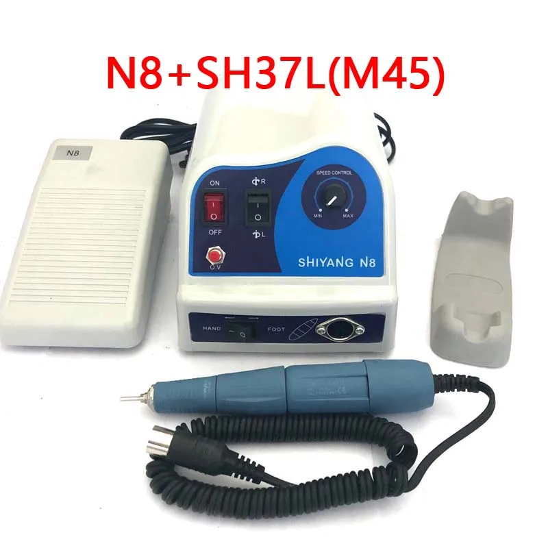 Dental Lab Polishing Polisher Micromotor SHIYANG n8 machine White w/45k 45000rpm Handpiece SDE-SH37LN SDE-SH37LN 2.35MM
Dental Lab Polishing Polisher Micromotor SHIYANG n8 machine White w/45k 45000rpm Handpiece SDE-SH37LN SDE-SH37LN 2.35MM