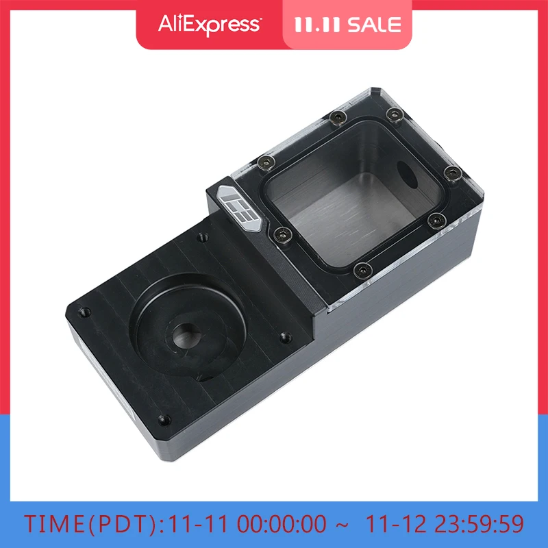 IceManCooler Ssupd Meshliciou Computer Case G1/4" Mini ITX Reservoir,Water Cooling Use Small Water Tank,Black,White ,ICE-SSU-DC
IceManCooler Ssupd Meshliciou Computer Case G1/4" Mini ITX Reservoir,Water Cooling Use Small Water Tank,Black,White ,ICE-SSU-DC