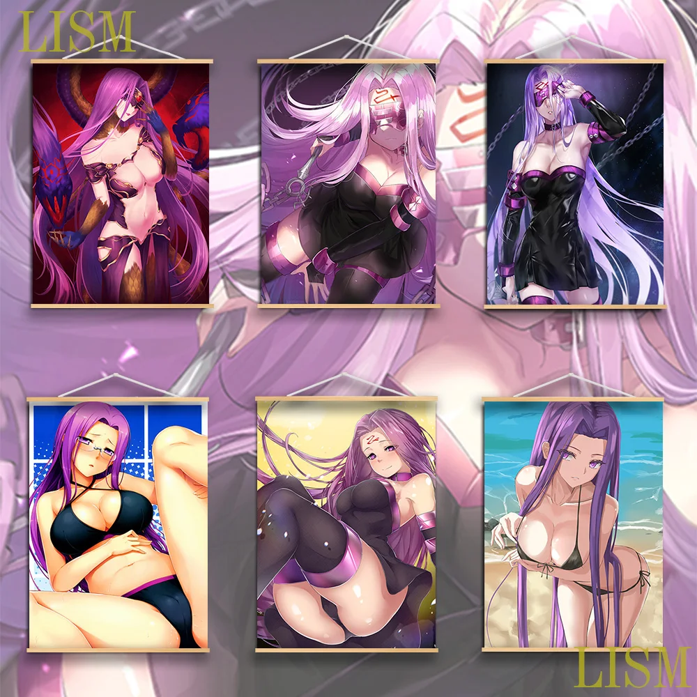 Горячая Распродажа аниме Fate/stay night Rider Medusa Girls Persona Аниме Манга настенный постер из массива дерева подвесной свиток с картиной на холсте
Горячая Распродажа аниме Fate/stay night Rider Medusa Girls Persona Аниме Манга настенный постер из массива дерева подвесной свиток с картиной на холсте