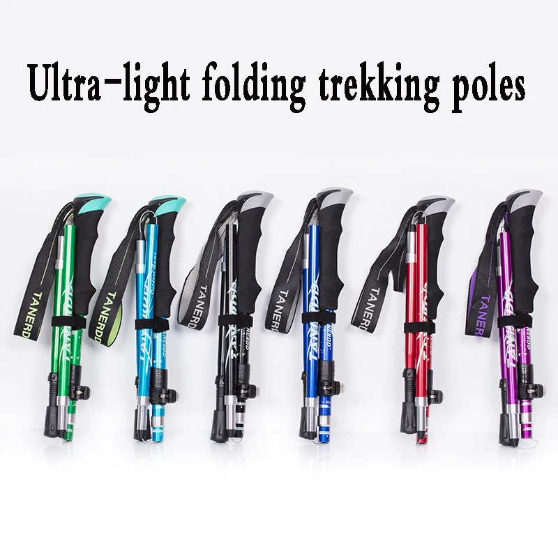 Trekking poles aluminum alloy folding ultra-light ultra-short telescopic outdoor handrails for hiking mountain climbing sticks
Trekking poles aluminum alloy folding ultra-light ultra-short telescopic outdoor handrails for hiking mountain climbing sticks