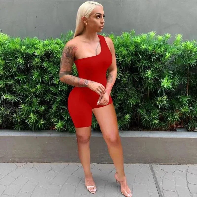 Уличная летнее БЕЗРУКАВНОЕ платье Bodycon Комбинезоны женские однотонные цветные