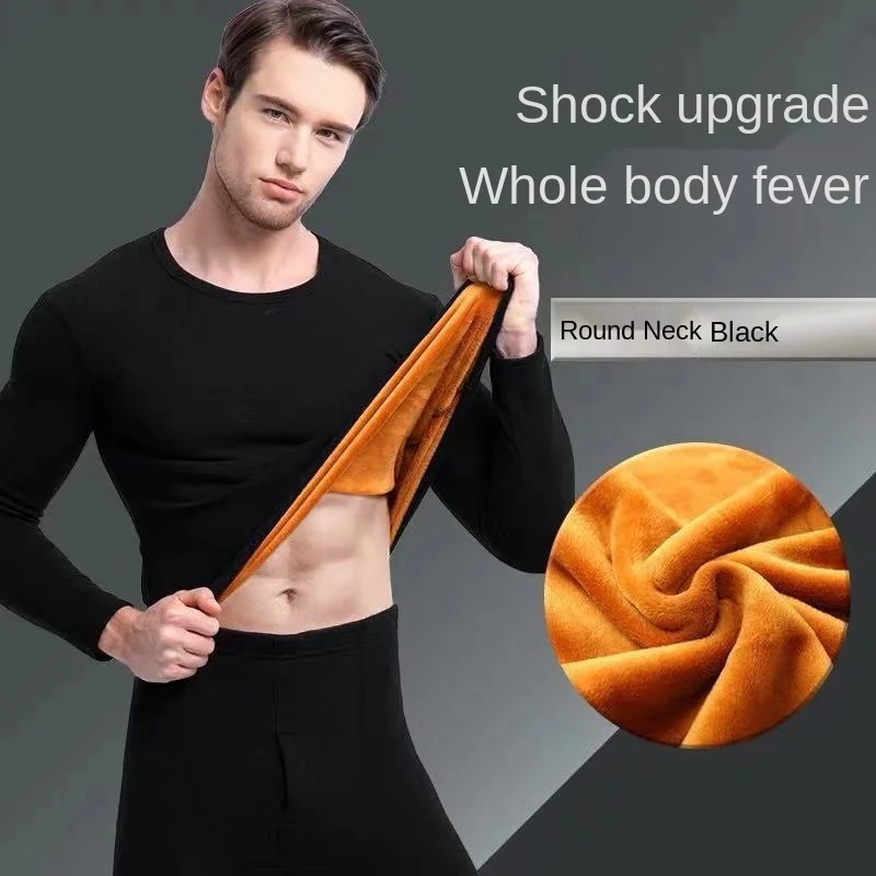 Мужское теплое нижнее белье, плюшевая утепленная женская осенняя одежда, брюки для влюбленных, зимний теплый костюм для молодежи среднего и...
Мужское теплое нижнее белье, плюшевая утепленная женская осенняя одежда, брюки для влюбленных, зимний теплый костюм для молодежи среднего и...