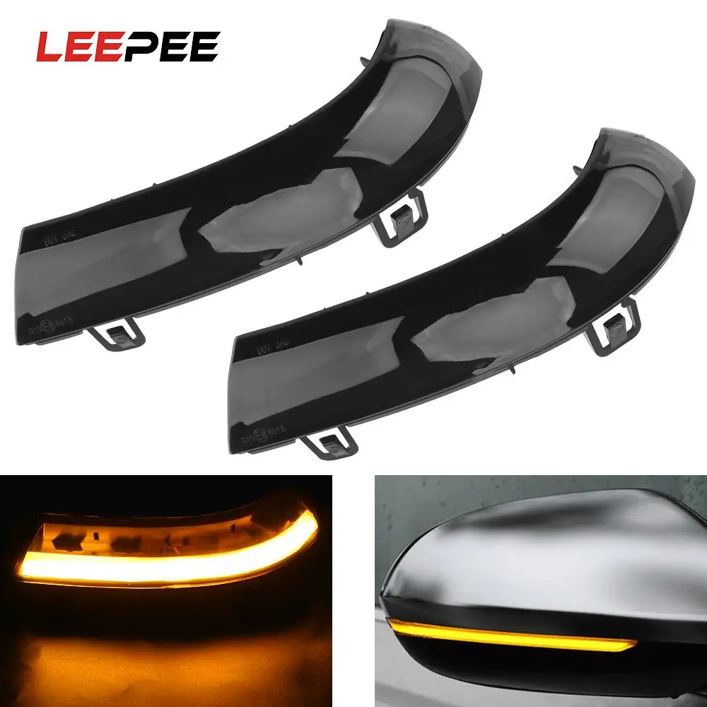 LEEPEE 2 шт. светодиодный светильник с динамическим сигналом поворота, мигающий индикатор зеркала заднего вида
LEEPEE 2 шт. светодиодный светильник с динамическим сигналом поворота, мигающий индикатор зеркала заднего вида