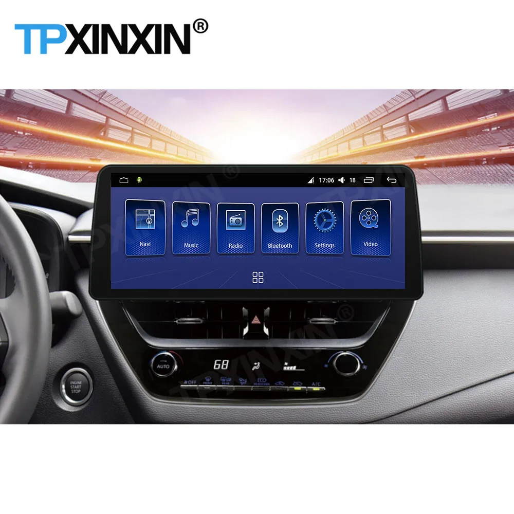 Автомобильный радиоприемник 128G, стереоприемник Android 10 для Toyota Corolla перила Lingshang Asia Lion 2019 2020 2021, головное устройство с GPS-навигацией
Автомобильный радиоприемник 128G, стереоприемник Android 10 для Toyota Corolla перила Lingshang Asia Lion 2019 2020 2021, головное устройство с GPS-навигацией