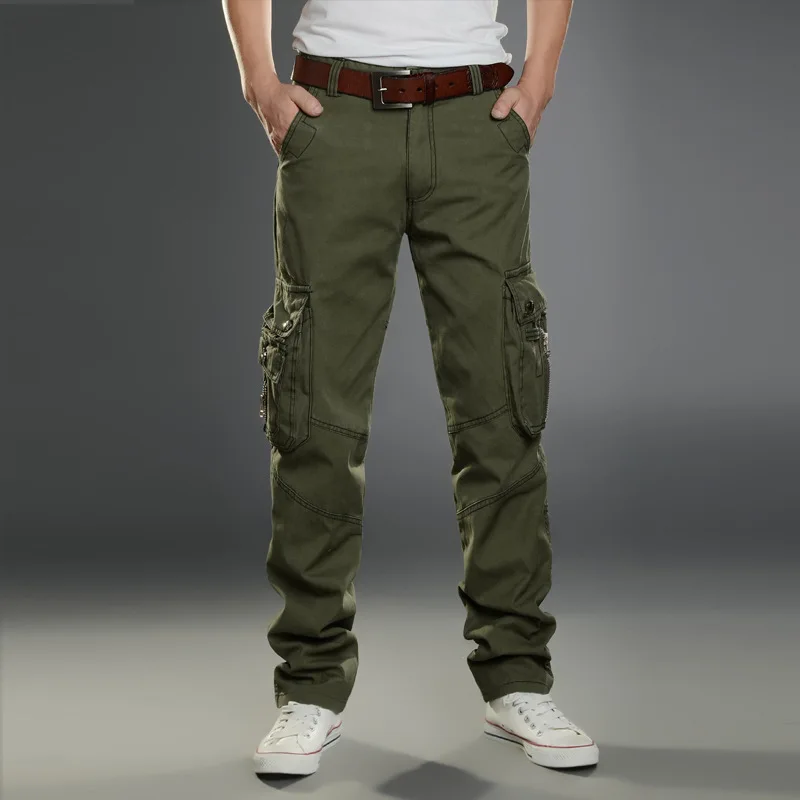 Mens Cargo Pants Streetwear Stretch Military Leisure Tacitcal Trousers Personalized Sports Outdoors Straight-leg Pants
Mens Cargo Pants Streetwear Stretch Military Leisure Tacitcal Trousers Personalized Sports Outdoors Straight-leg Pants