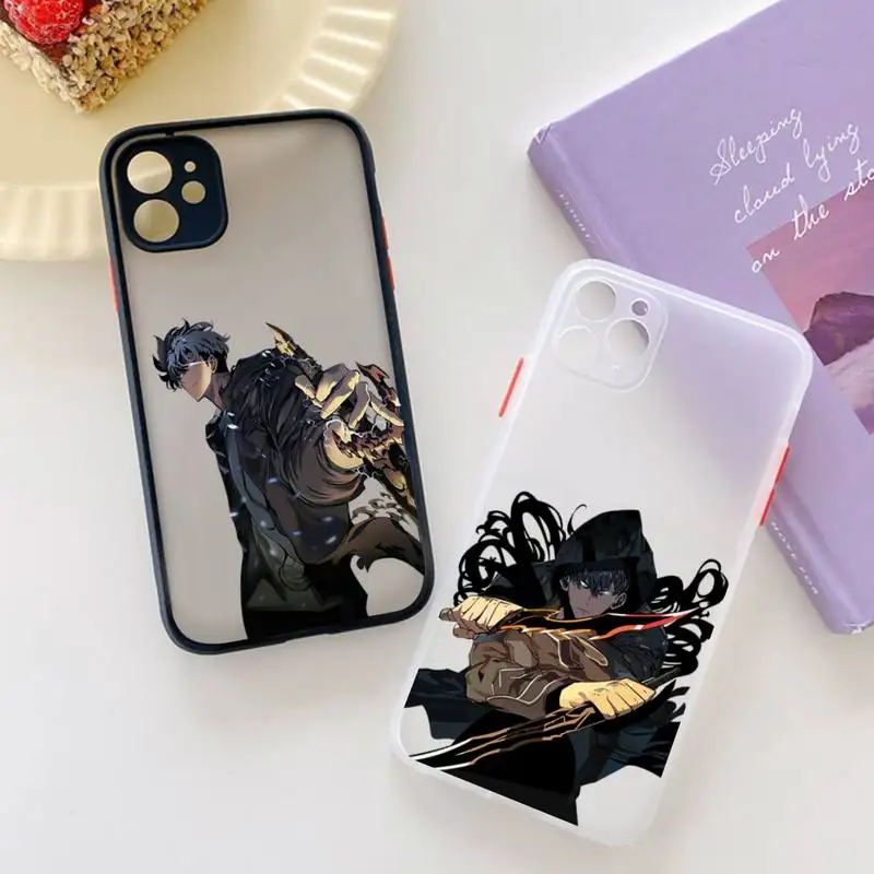 YNDFCNB Solo Leveling Phone Case For iphone 12 11 13 Pro Max X XS Max XR 7 8 6 Plus 12mini Translucent Matte Shockproof Case
YNDFCNB Solo Leveling Phone Case For iphone 12 11 13 Pro Max X XS Max XR 7 8 6 Plus 12mini Translucent Matte Shockproof Case