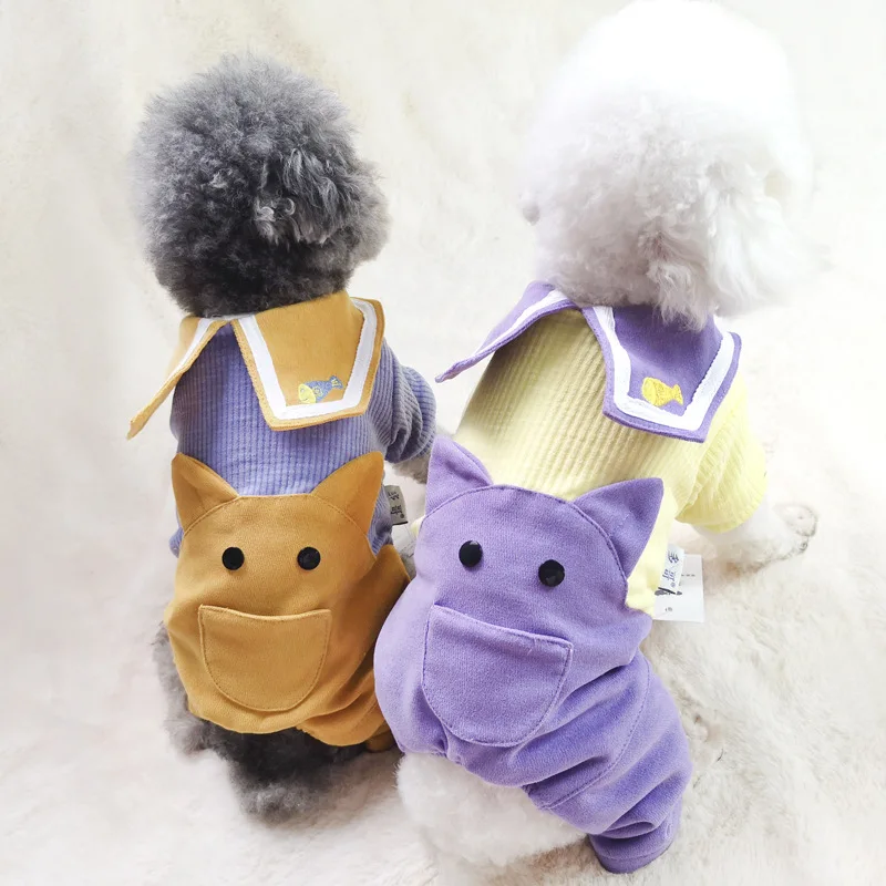 Multi Colors Four Legs Dog Jumpsuits With Fashion Collar For Autumn And Winter Warm Dog Coats For Small Dogs Pet Product For Dog
Multi Colors Four Legs Dog Jumpsuits With Fashion Collar For Autumn And Winter Warm Dog Coats For Small Dogs Pet Product For Dog
