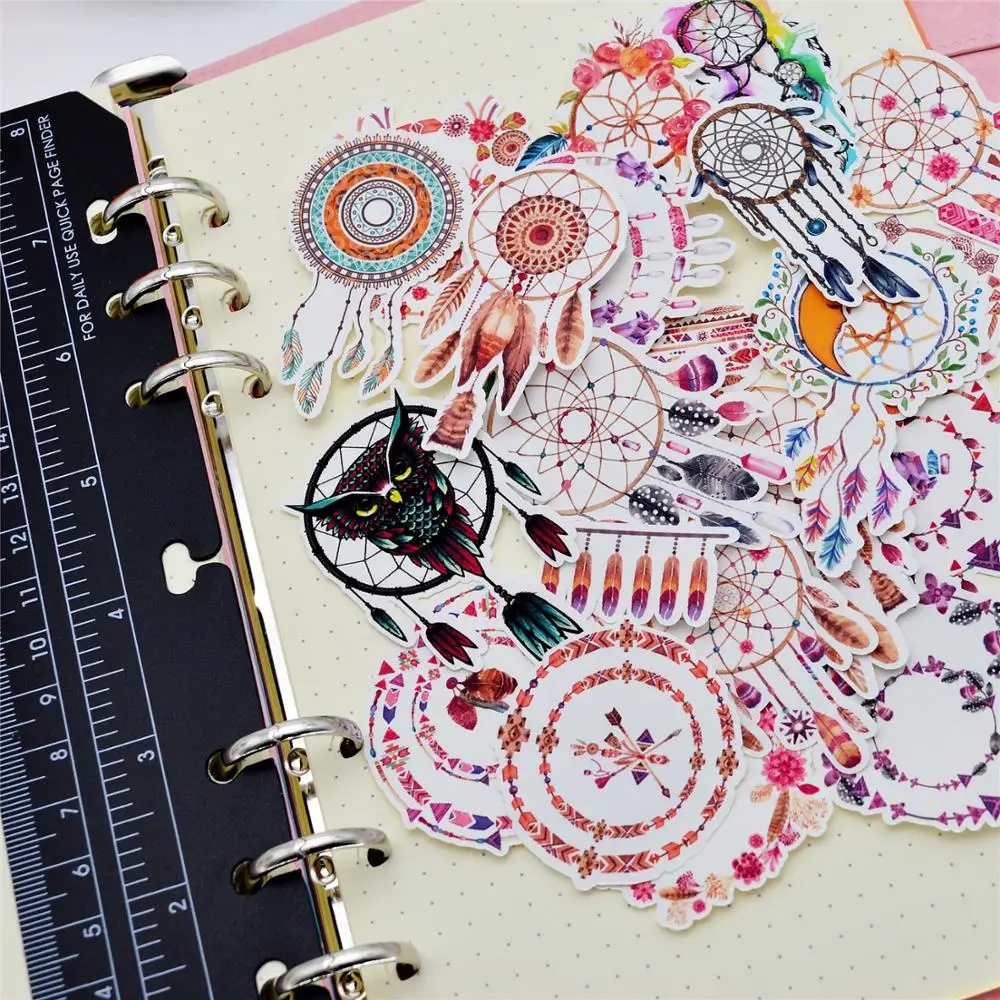 25pcs Cute Indian Dream Catcher stickers dry glue Magic wishes hand account Diary stationery Sticker adesivos journal
25pcs Cute Indian Dream Catcher stickers dry glue Magic wishes hand account Diary stationery Sticker adesivos journal