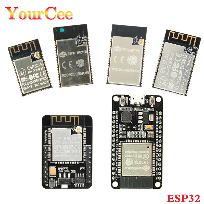 Макетная плата беспроводного модуля ESP32 ESP 32 ESP-WROOM-32 ESP32-WROVER-I ESP32-S ESP32-A1S ESP32-WROVER ESP32-CAM OV2640 CAM
Макетная плата беспроводного модуля ESP32 ESP 32 ESP-WROOM-32 ESP32-WROVER-I ESP32-S ESP32-A1S ESP32-WROVER ESP32-CAM OV2640 CAM