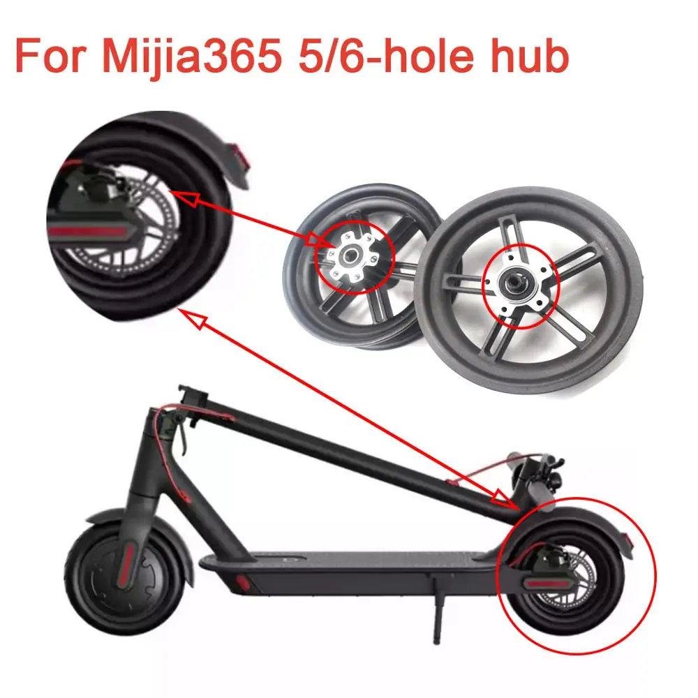 Coolride High Quality for Mijia M365 Electric Scooter 5/6-hole Hub Scooter Replaceable Parts,8 "10" Universal Refit Accessories
Coolride High Quality for Mijia M365 Electric Scooter 5/6-hole Hub Scooter Replaceable Parts,8 "10" Universal Refit Accessories
