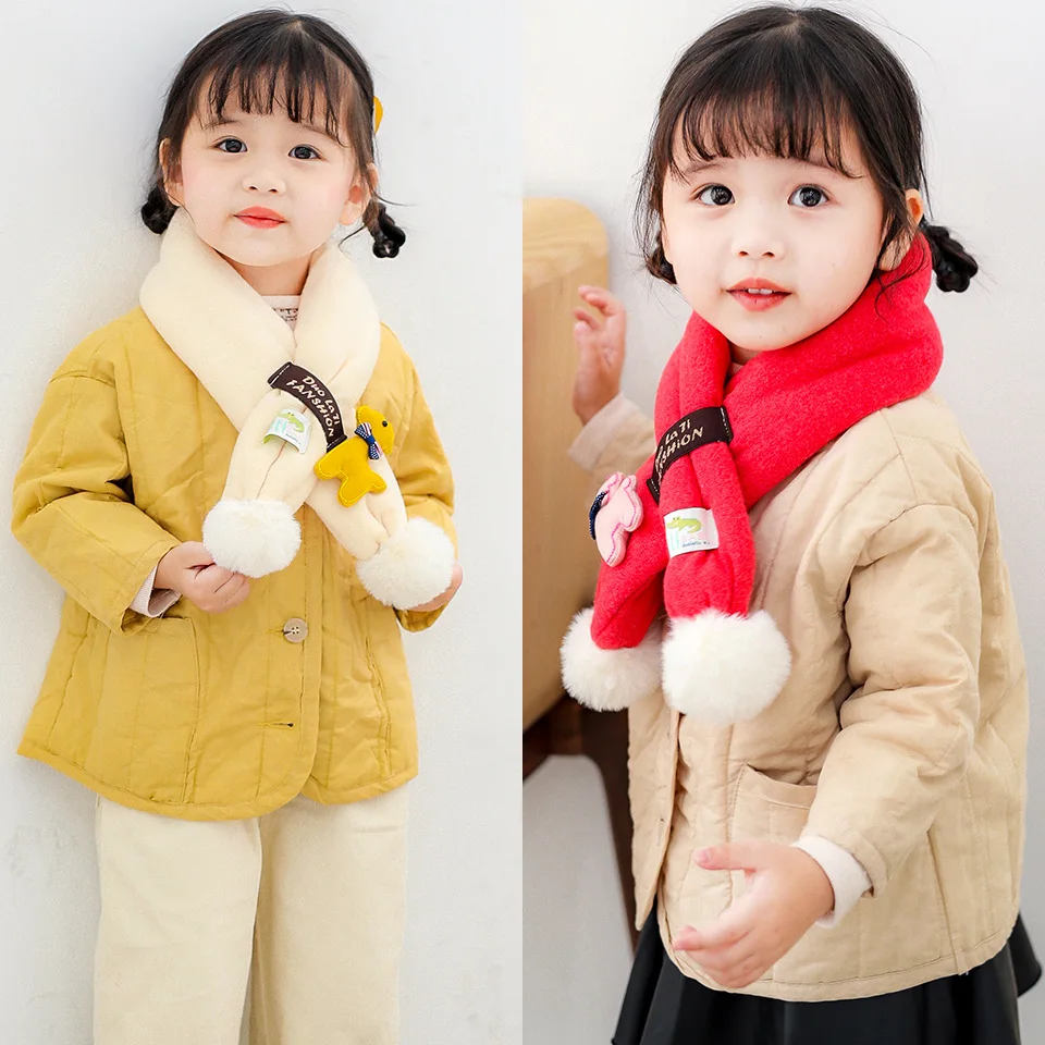Children's Scarf Men's and Women's Baby Scarf Warm and Soft Cartoon Wool Scarf In Winter Lovely Ball Versatile Neck Scarf
Children's Scarf Men's and Women's Baby Scarf Warm and Soft Cartoon Wool Scarf In Winter Lovely Ball Versatile Neck Scarf