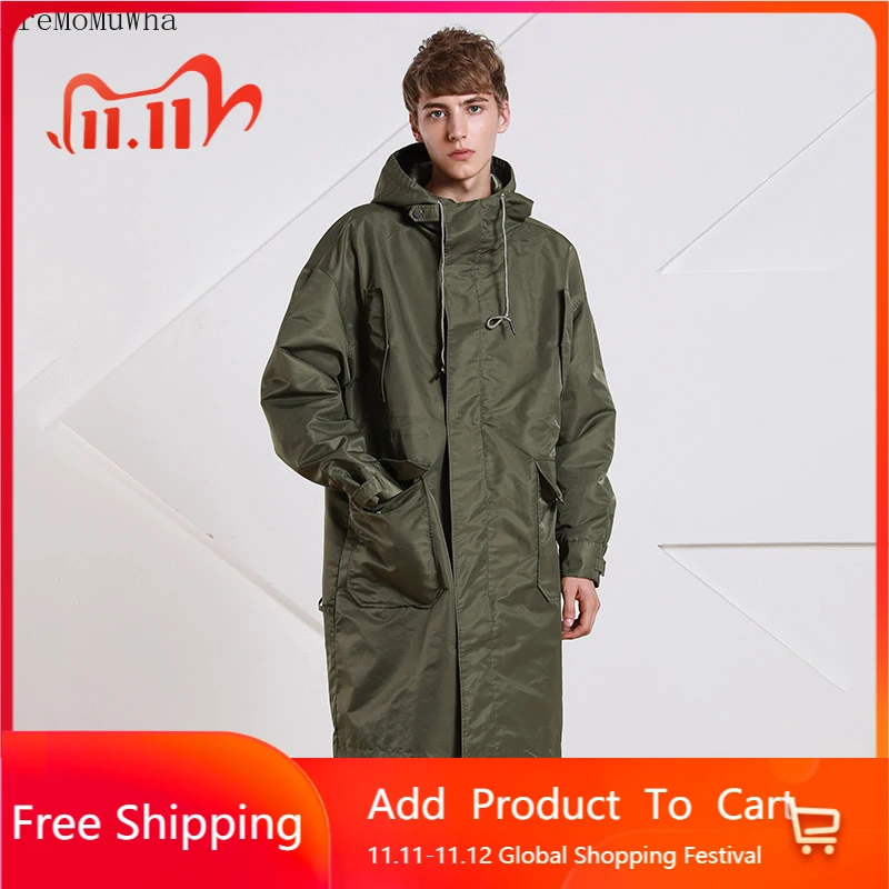 2021 New High-quality Coat Designer Tide Brand Autumn and Winter Fashion Trend Mid-length Men's Hooded Windbreaker Jacket Mens
2021 New High-quality Coat Designer Tide Brand Autumn and Winter Fashion Trend Mid-length Men's Hooded Windbreaker Jacket Mens