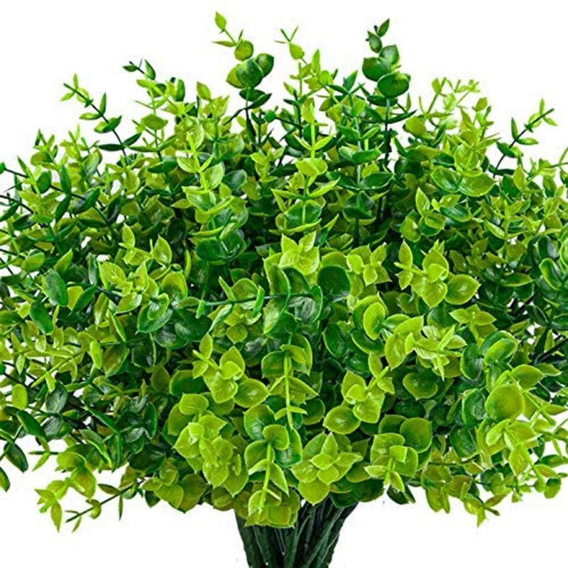 24 Pack Artificial Greenery Outdoor Plants Plastic Boxwood Shrubs Stems for Home Farmhouse Garden Office Wedding
24 Pack Artificial Greenery Outdoor Plants Plastic Boxwood Shrubs Stems for Home Farmhouse Garden Office Wedding
