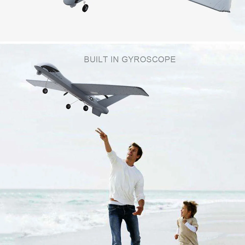 NEWEST Z51 66cm Wingspan Remote Control Airplane Glider EPP Built-in Gyroscope RC Plane UAV with LED Military Aircraft Model
NEWEST Z51 66cm Wingspan Remote Control Airplane Glider EPP Built-in Gyroscope RC Plane UAV with LED Military Aircraft Model