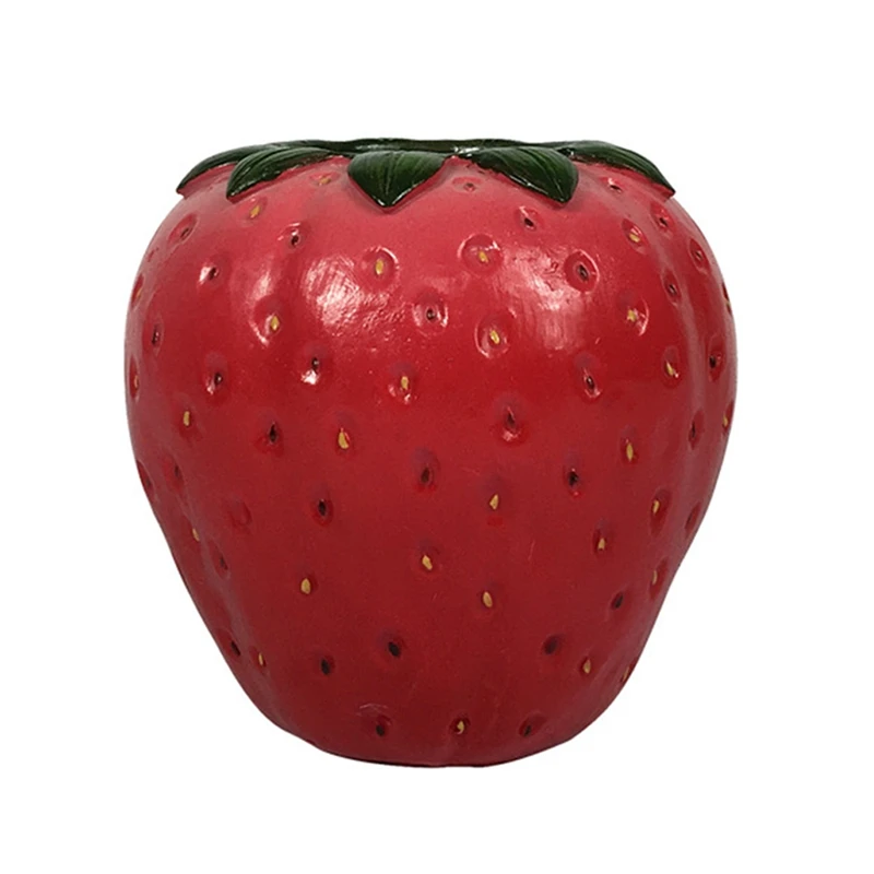 Nordic Strawberry Shape Flower Vase Flower Pot Art Vases Sculpture Desktop Plant Pot for Home Decor Ornament Gifts
Nordic Strawberry Shape Flower Vase Flower Pot Art Vases Sculpture Desktop Plant Pot for Home Decor Ornament Gifts