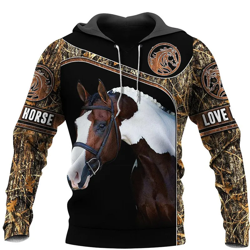 Модная рубашка с объемным принтом love horse, новая толстовка с капюшоном на молнии
Модная рубашка с объемным принтом love horse, новая толстовка с капюшоном на молнии