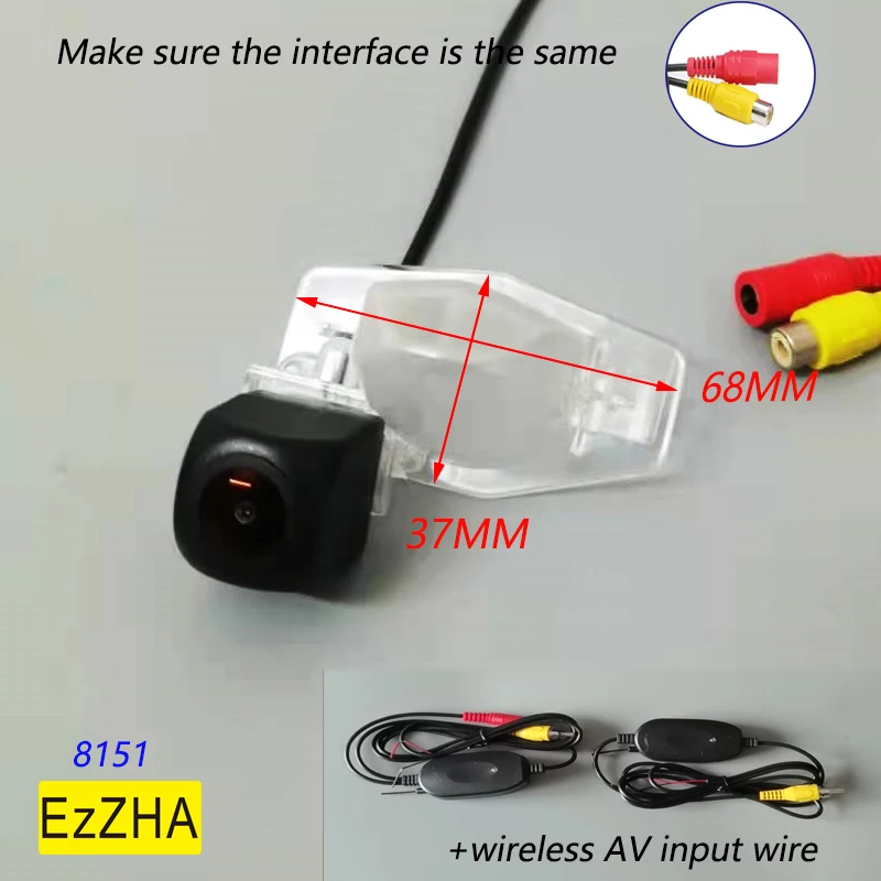 Fisheye Dynamic Trajectory CCD Vehicle Rear View Reverse Camera For Honda Odyssey Accord Crosstour CR-V CRV Fit Jazz HRV CRZ CRX
Fisheye Dynamic Trajectory CCD Vehicle Rear View Reverse Camera For Honda Odyssey Accord Crosstour CR-V CRV Fit Jazz HRV CRZ CRX