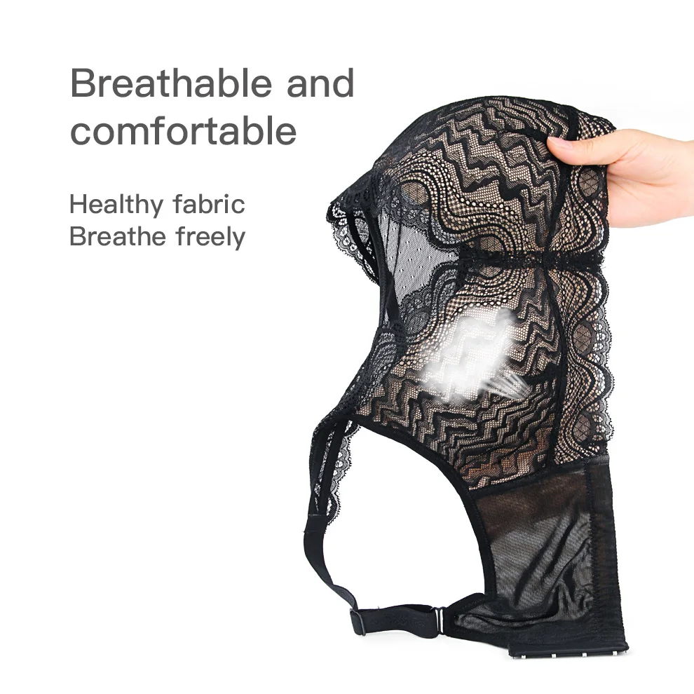 2076 New Breast Surgery Lace Back Breasted Cancer Patients Silicone Padded Without Steel Ring | Женская одежда